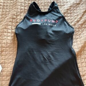 Reebok Black Bodysuit